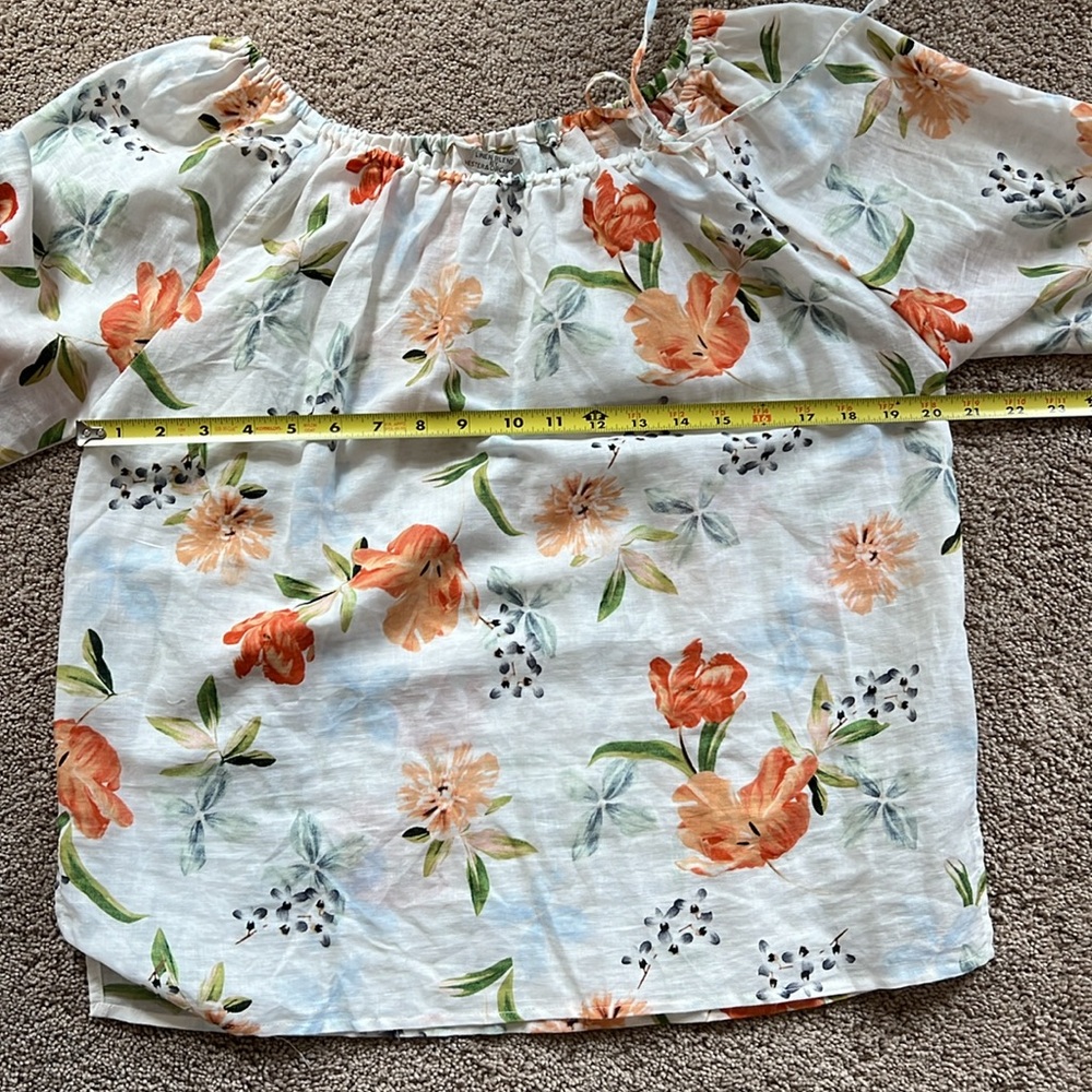 Hester & Orchard Linen Floral Top - Picture 8 of 9